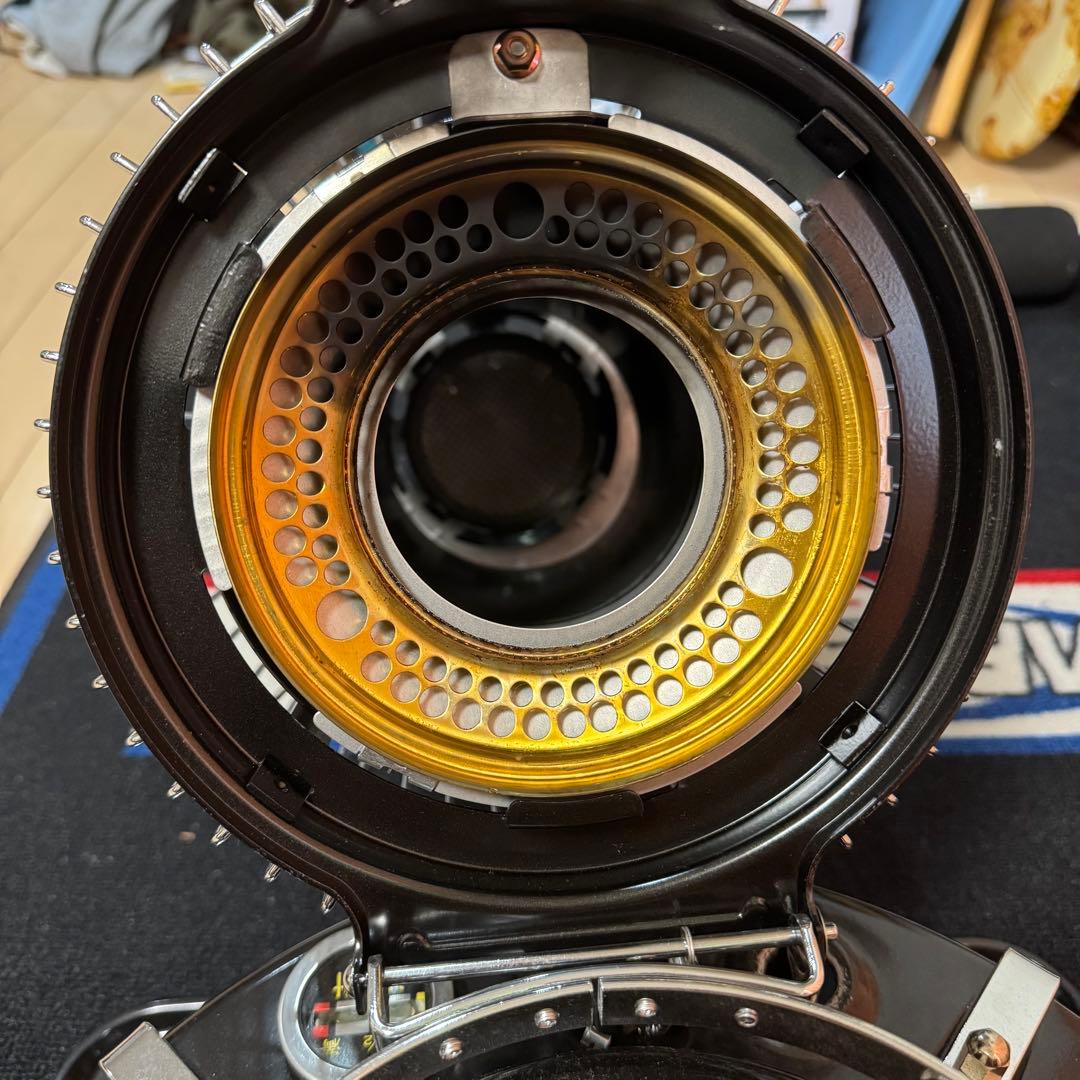 美品 Aladdin アラジン ブルーフレーム ヒーター 黒 BF3906