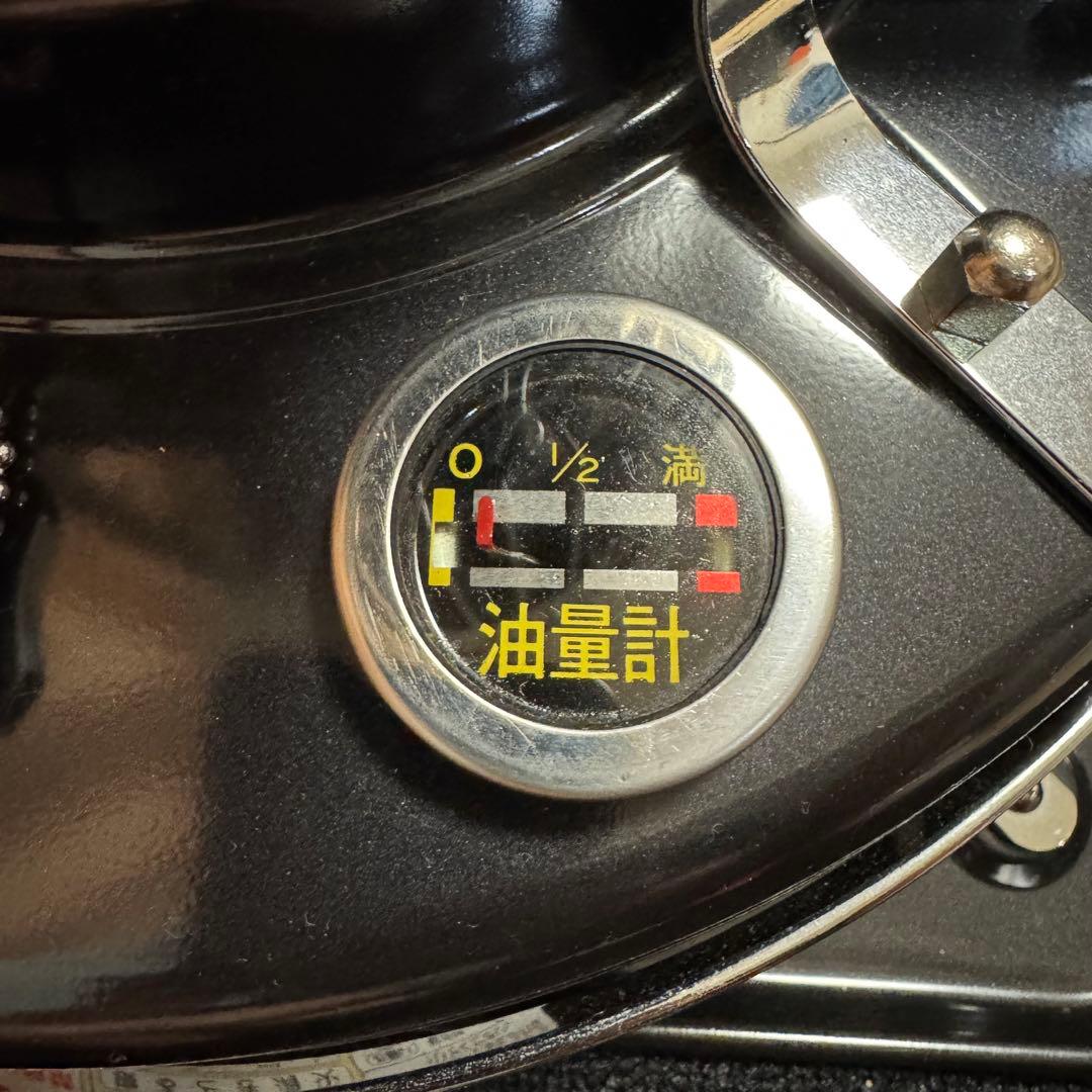 美品 Aladdin アラジン ブルーフレーム ヒーター 黒 BF3906