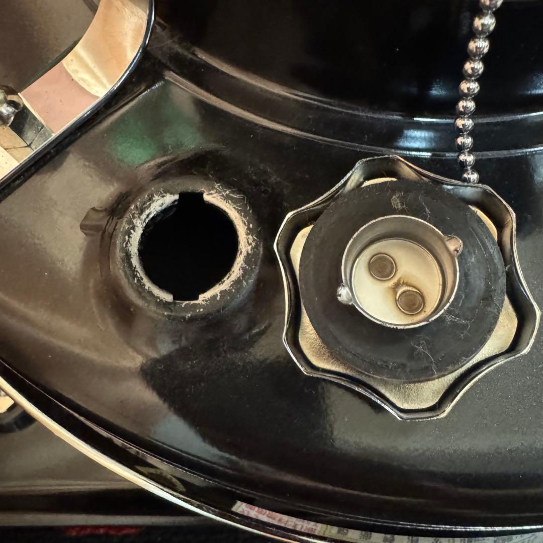 美品 Aladdin アラジン ブルーフレーム ヒーター 黒 BF3906