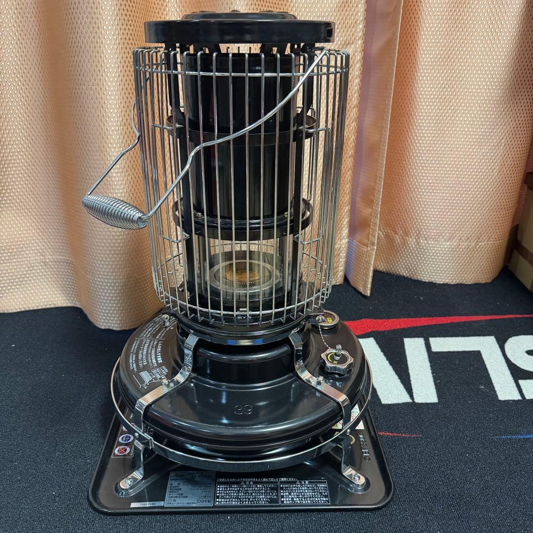 美品 Aladdin アラジン ブルーフレーム ヒーター 黒 BF3906
