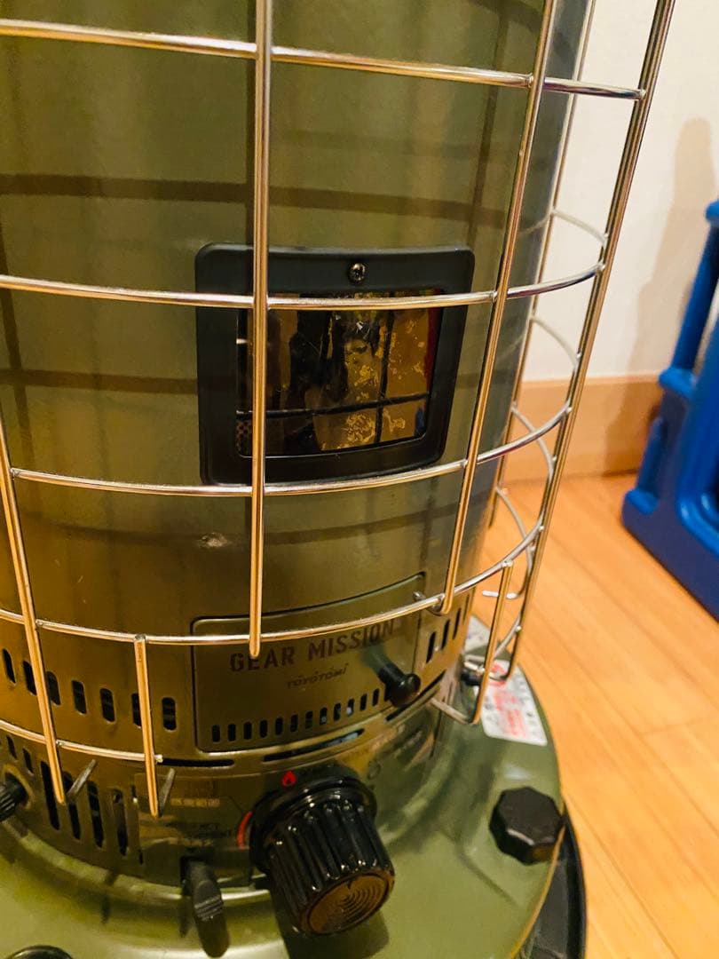 トヨトミGEAR MISSION KS-GE67(G)石油ストーブケース付き