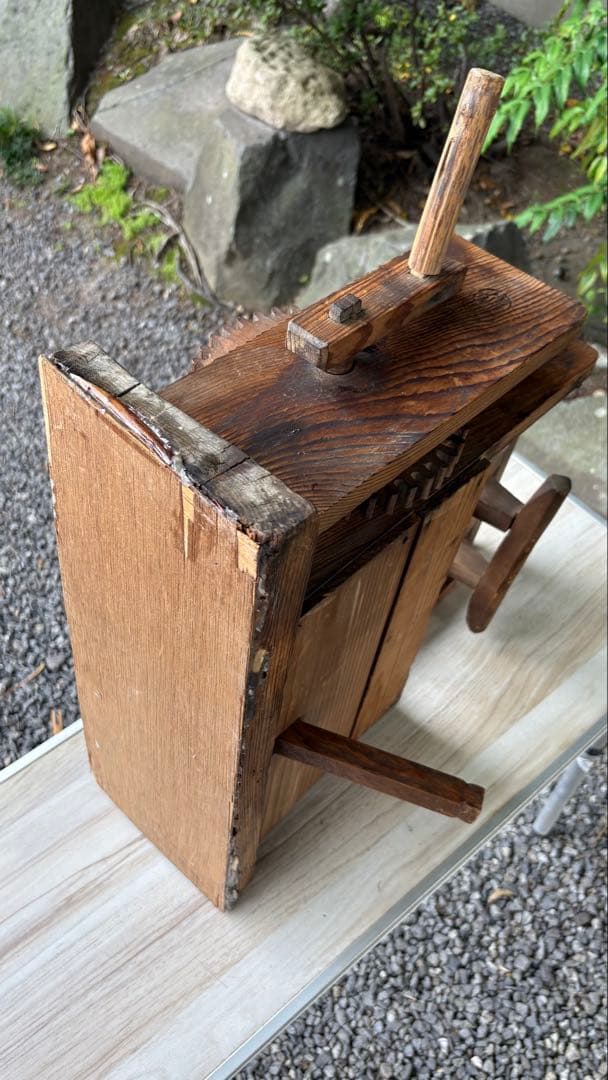 古民具　古道具　座繰り機　糸巻き機 大正　昭和アンティーク