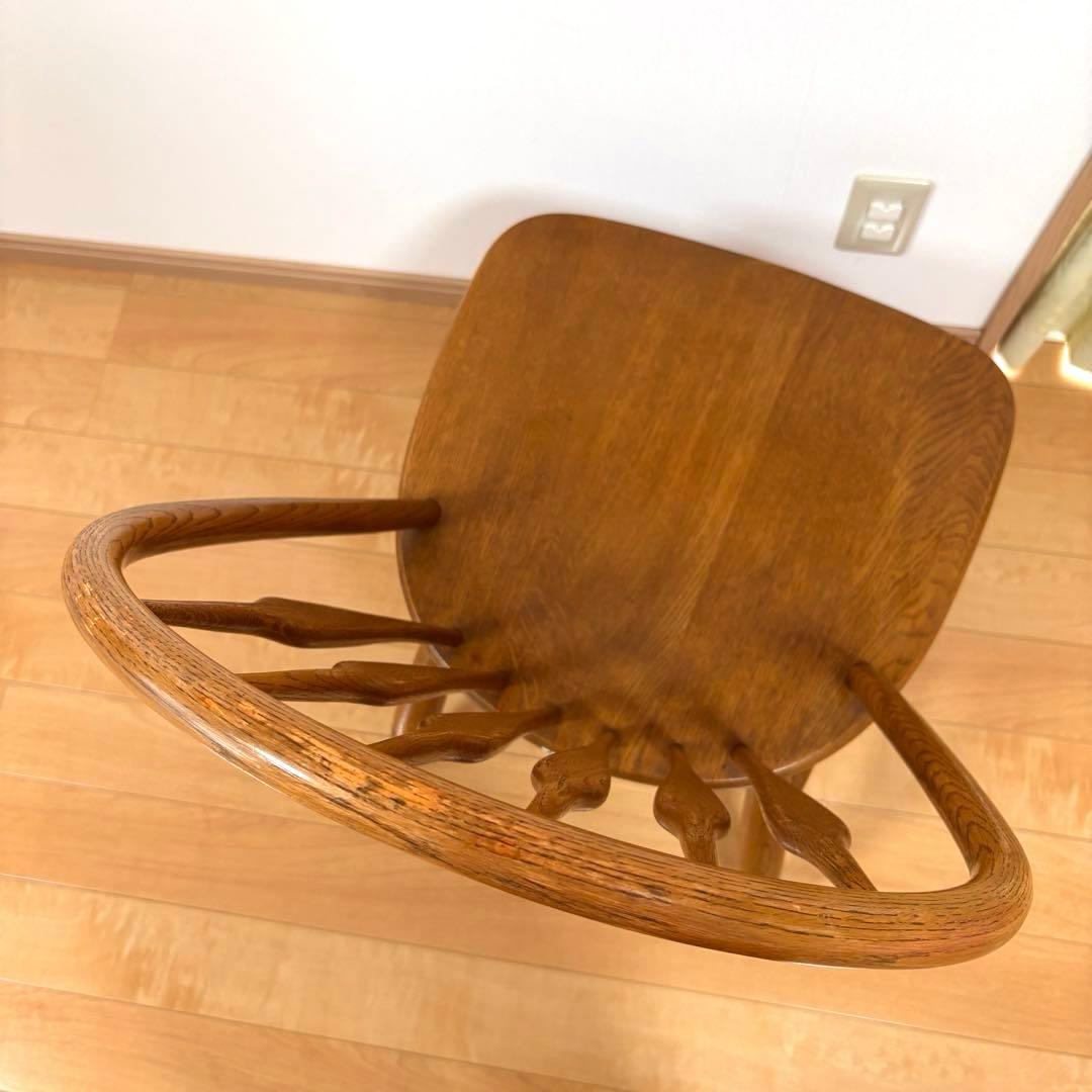 柏木工 KASHIWA ウィンザーチェア ダイニングチェア ビンテージ ②