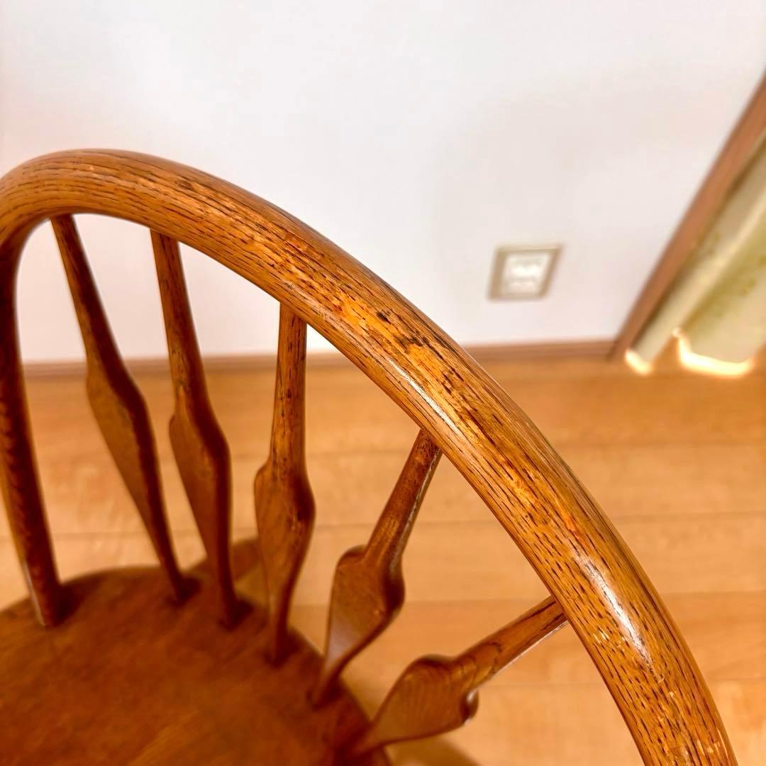 柏木工 KASHIWA ウィンザーチェア ダイニングチェア ビンテージ ②