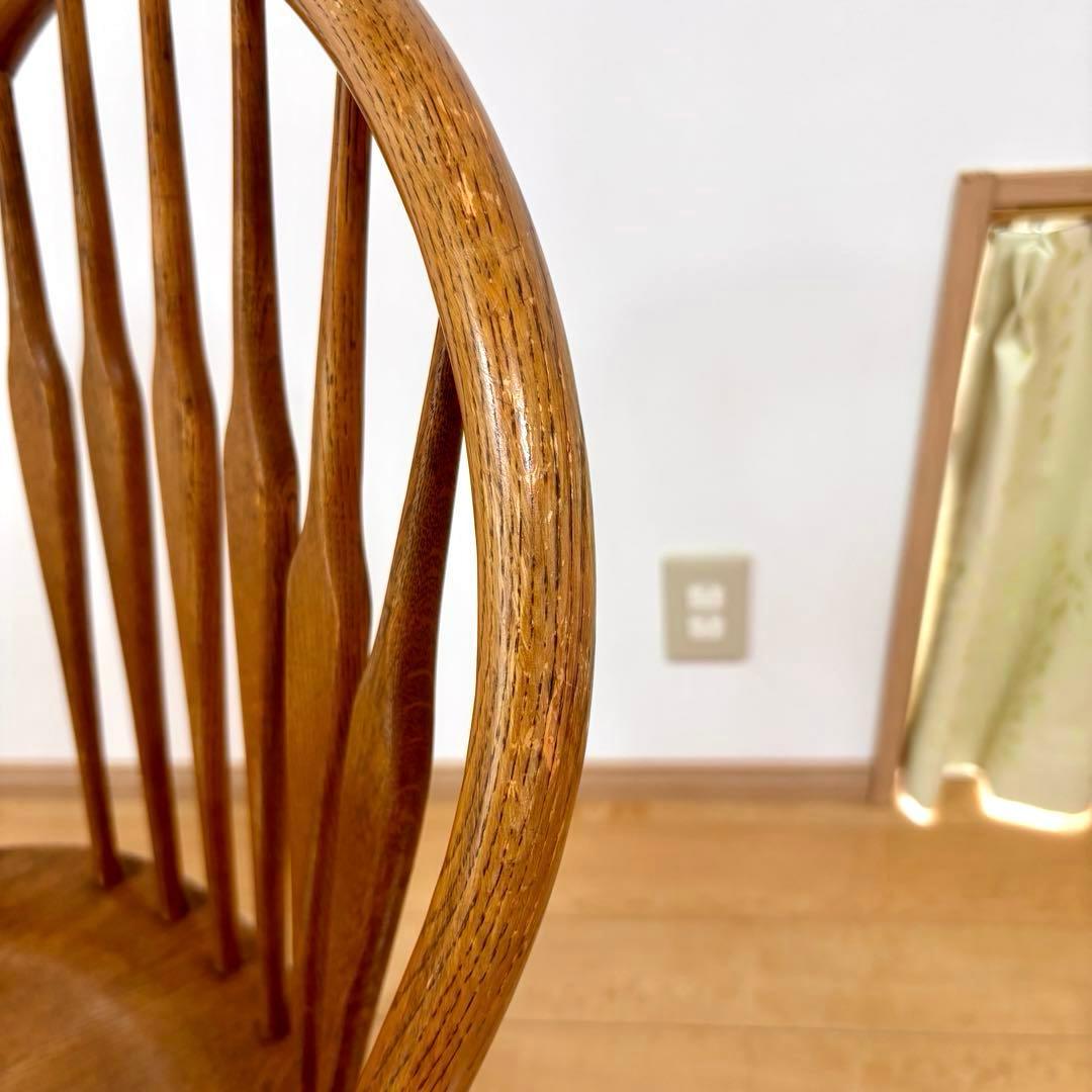 柏木工 KASHIWA ウィンザーチェア ダイニングチェア ビンテージ ②