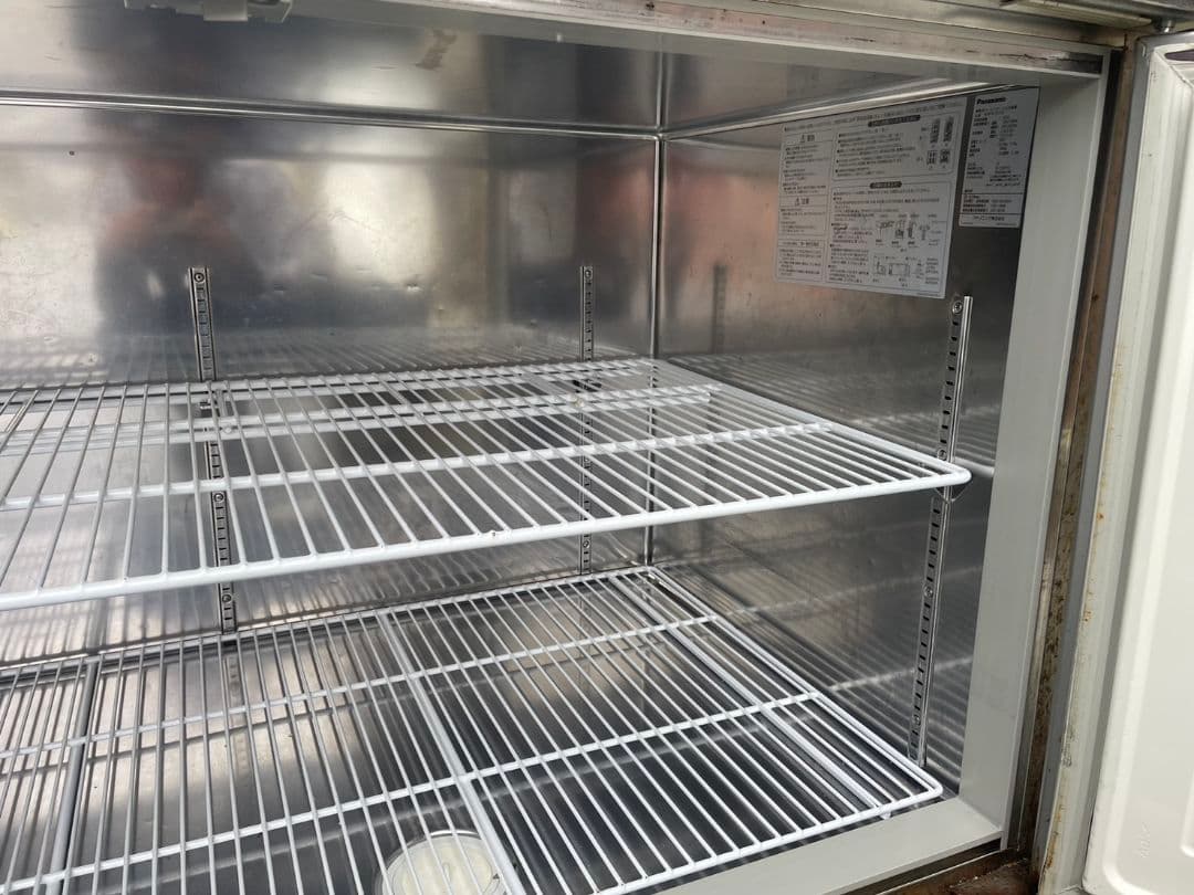 中古 Panasonic SUR-K1571S コールドテーブル 冷蔵庫 2ドア