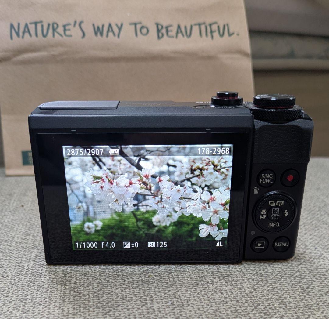 CANON PowerShot G7 X Mark II デジタルカメラ