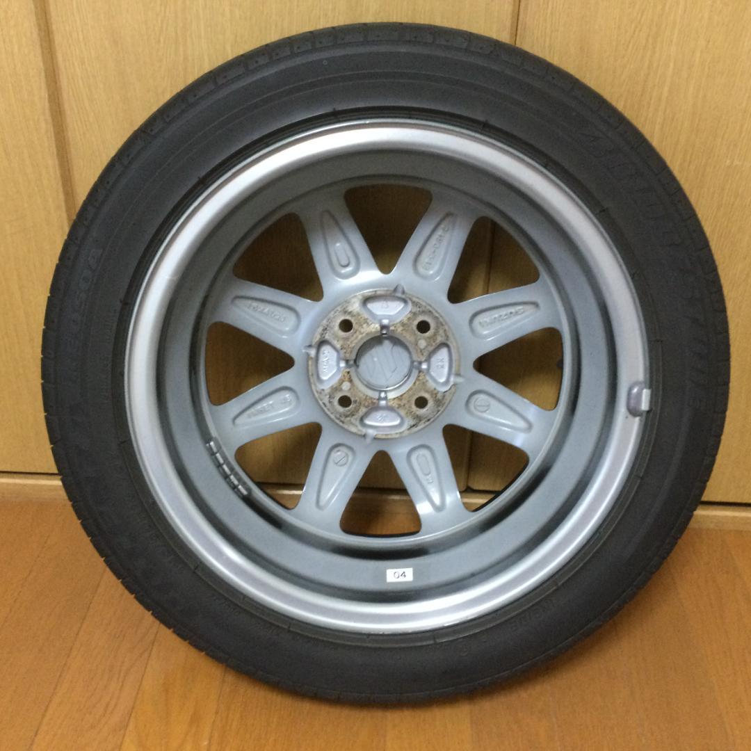 ④アルトターボRS★スズキ純正 165/55R15 75V 1本★中古美品