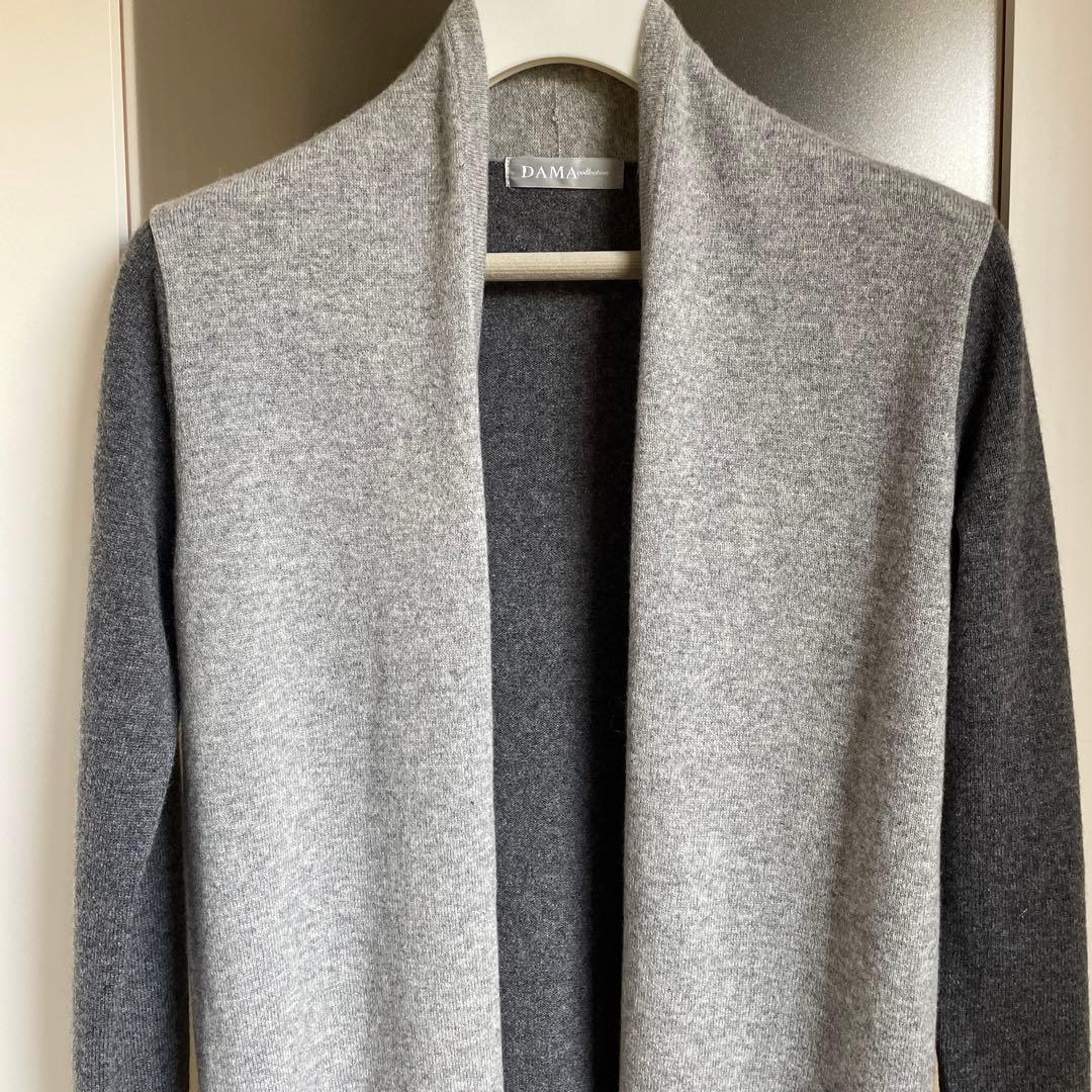 ダーマ　カシミア100%カーディガン