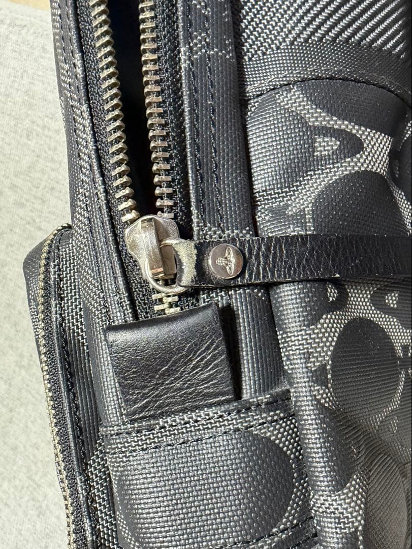 Vivienne Westwood ボディバッグ オーブ柄 ブラック メンズ