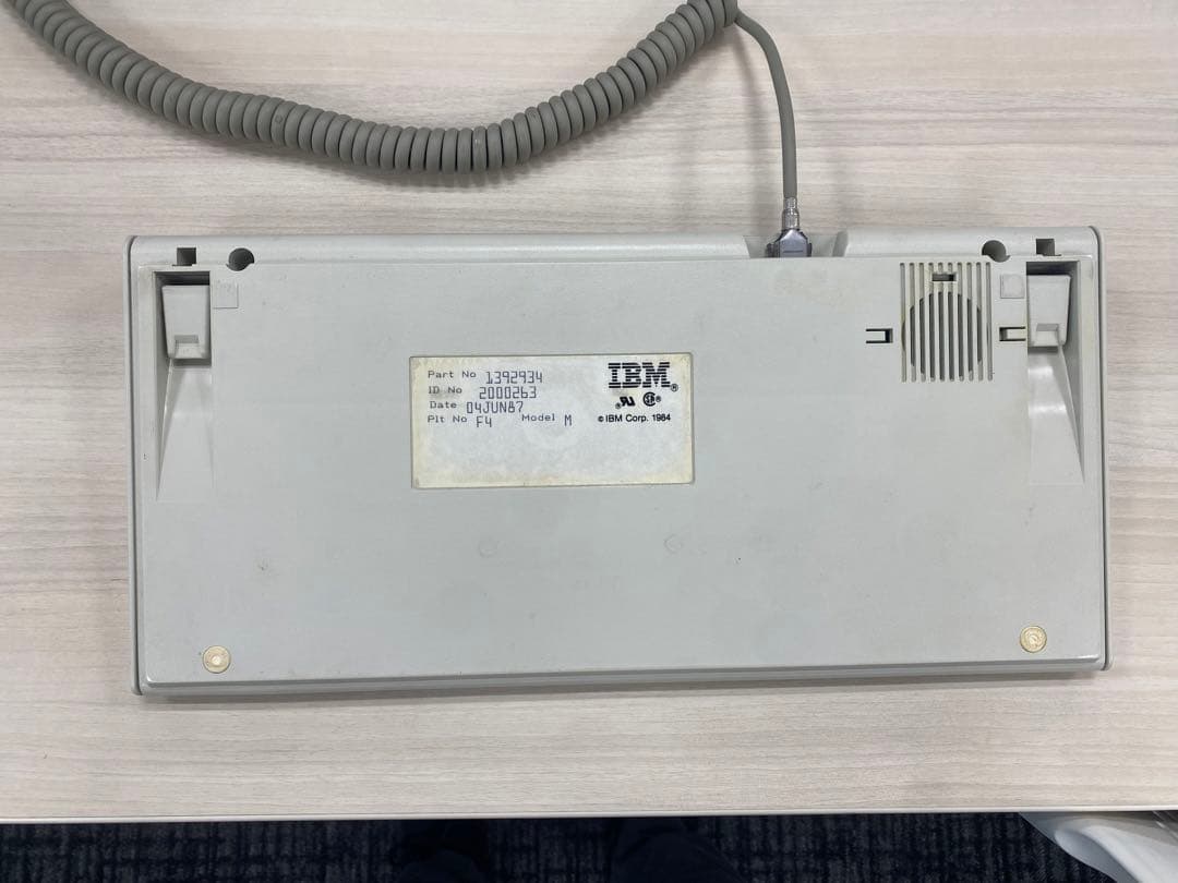 IBM Model M Space Saver 87年製バックリングスプリング