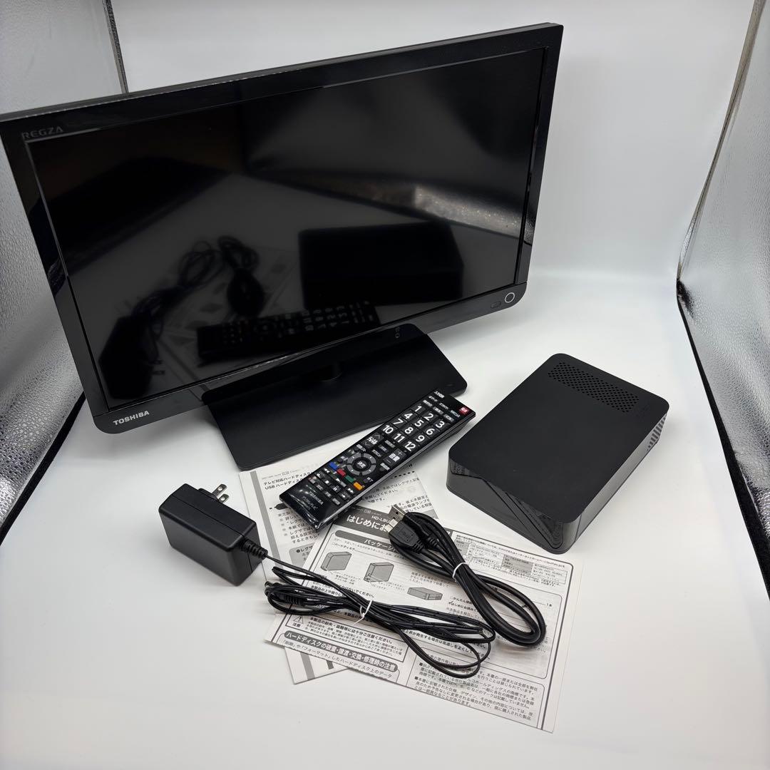 東芝 REGZA 19インチ 19S11 録画用HDD 2017年製