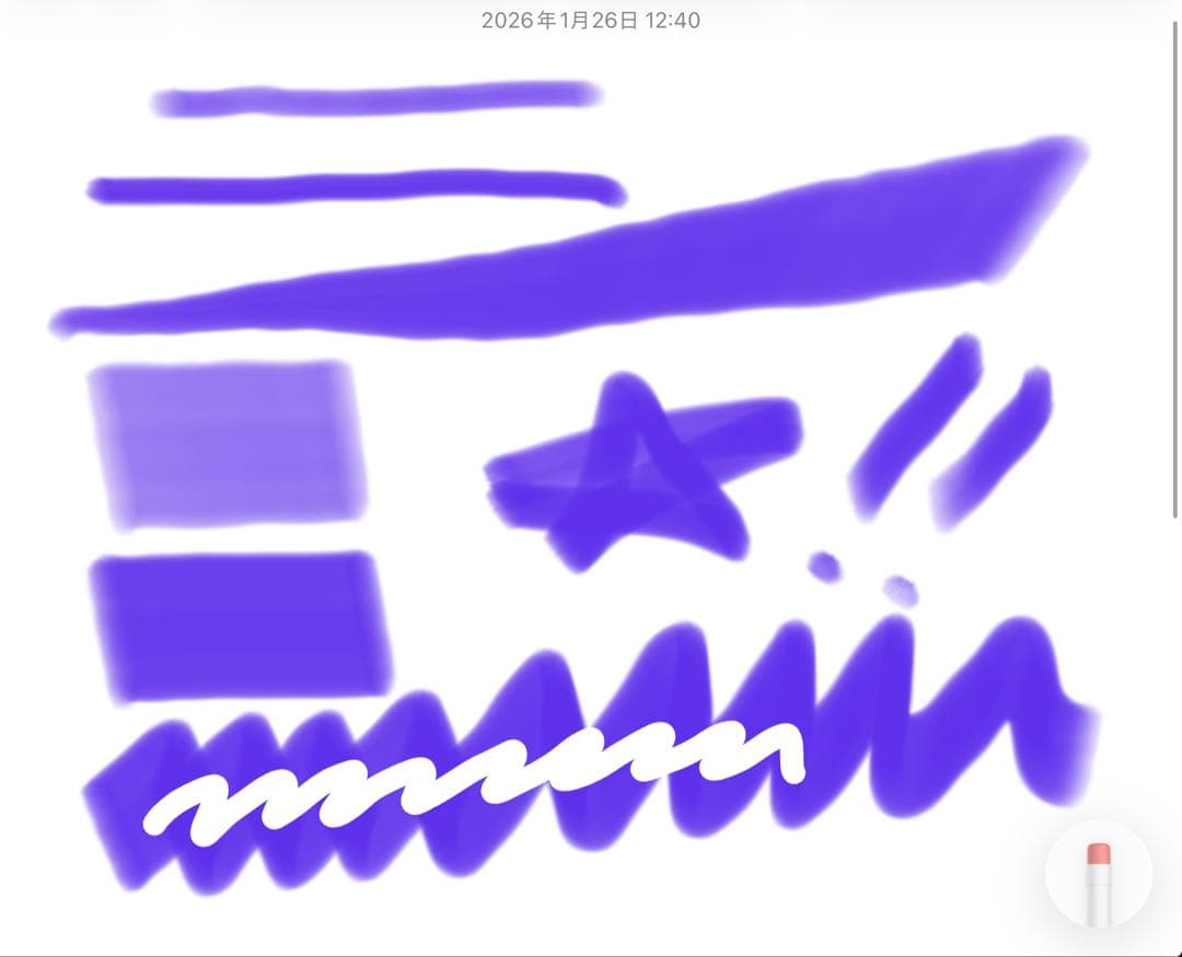 2024年2月購入品　Apple Pencil 第2世代　MU8F2J/A