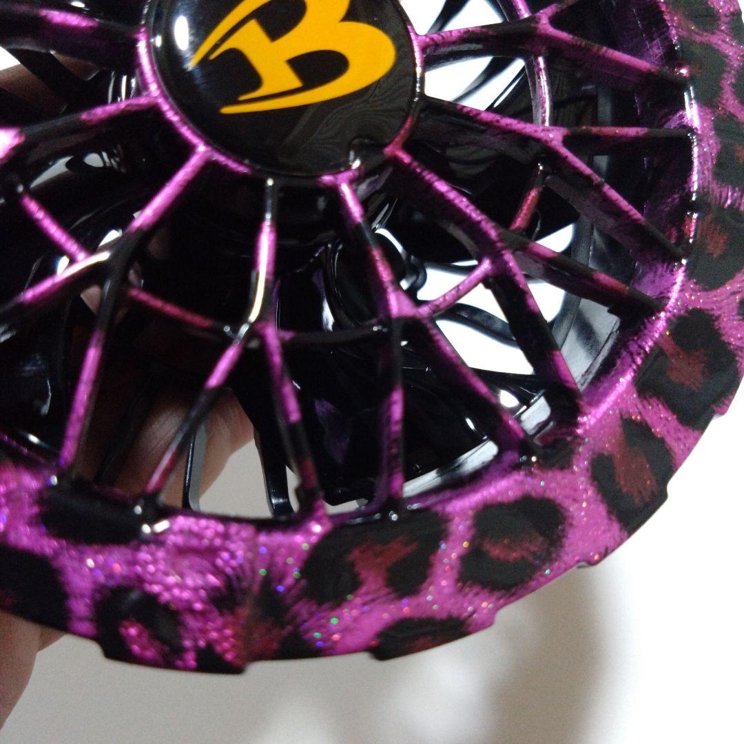 バートル AC09-1（24V）豹柄　キャンディピンク＋ラメ