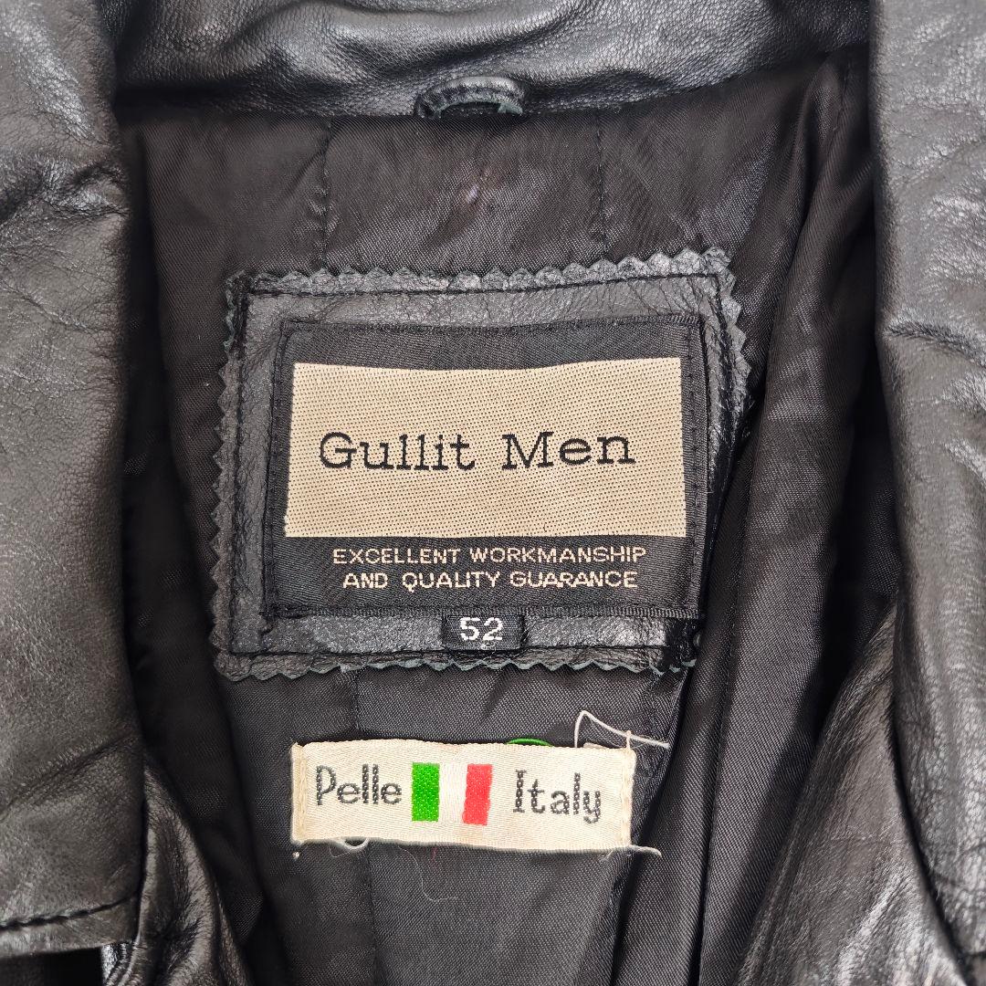 【高級！】イタリア製 GULLIT MEN　羊革コート 52 XL-XXL