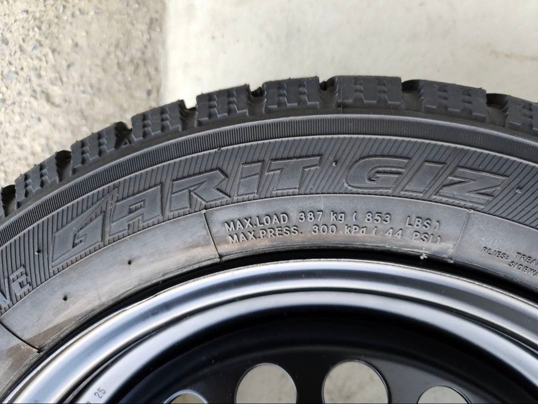 ★スタッドレス バリ山★送料無料ダイハツ純正14インチスチールホイール４本セット