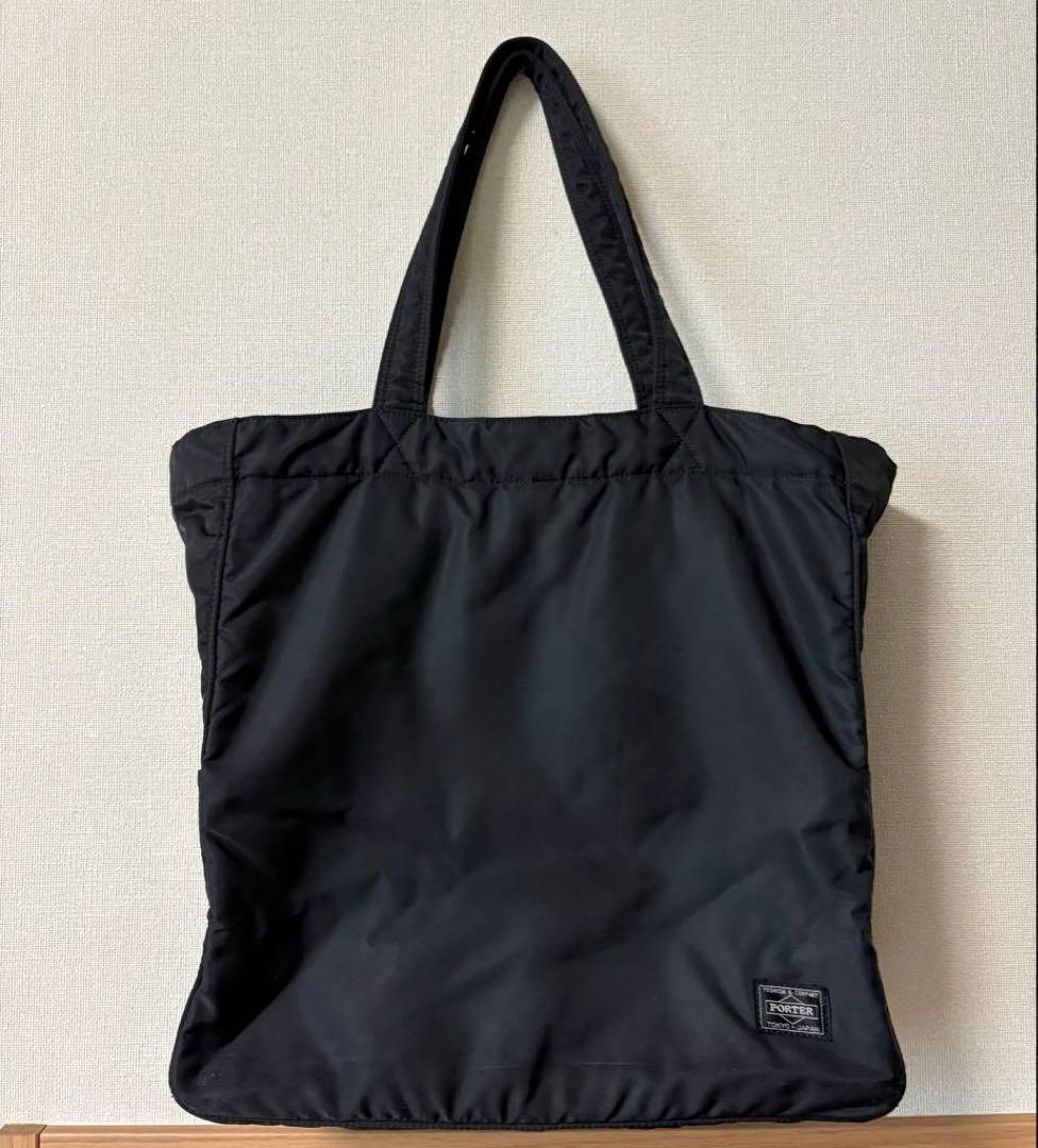PORTER CREAM ポーター　クリームブラック トートバッグ