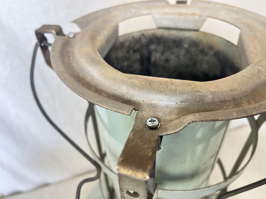 超希少【Aladdin】 アラジン ブルーフレーム１６型 赤ハンドル 箱付き