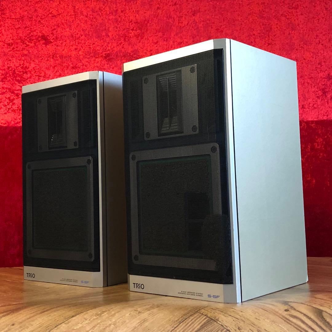 TRIO スピーカー　Sー5F 2wave 動作品　稀少✨　KENWOOD 廃盤