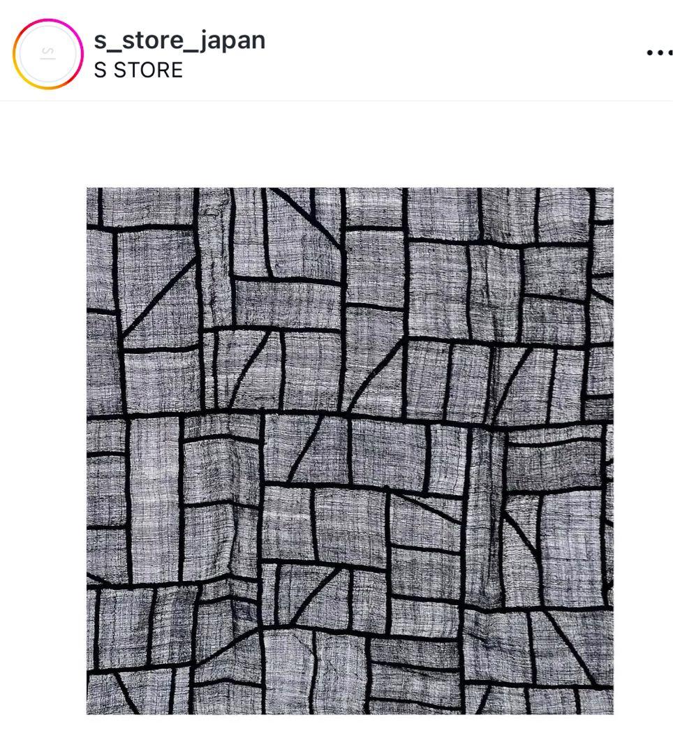 ポシャギ 韓国パッチワーク ヴィンテージ 1950s 紺 105 ×107