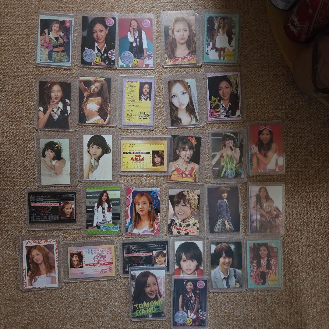 新品AKB写真カード大島優子.前田敦子.板野友美 他セット30枚カード