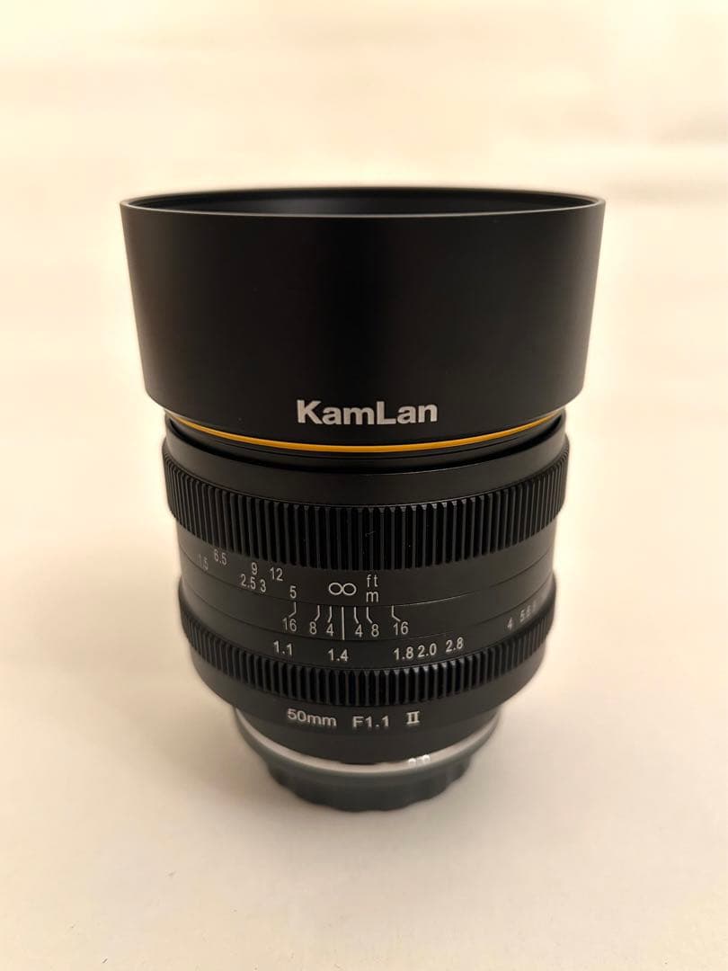 KAMLAN 50mm F1.1 II マイクロフォーサーズ