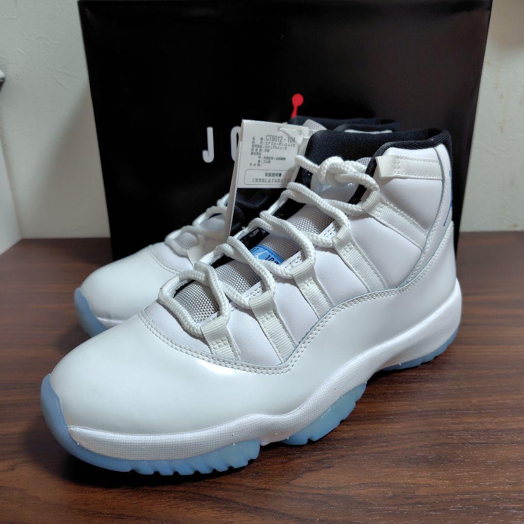 靴 NIKE AIR JORDAN 11 RETRO LEGEND BLUE