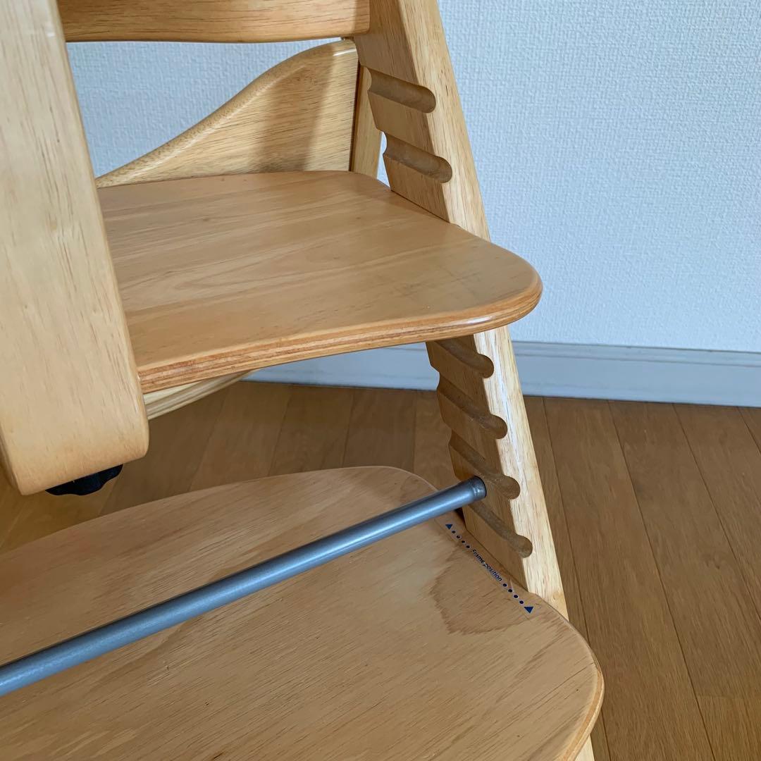 大和屋 すくすくチェアイーエヌテーブル&ガード付 ベビーチェア 送料込み