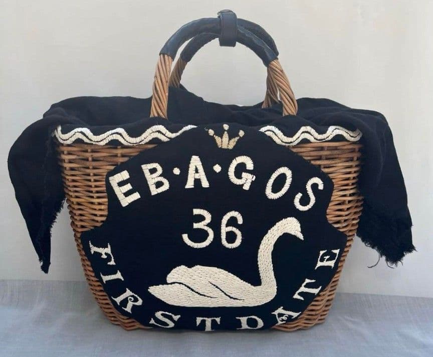 エバゴス EB•A•GOS スワン　かごバック