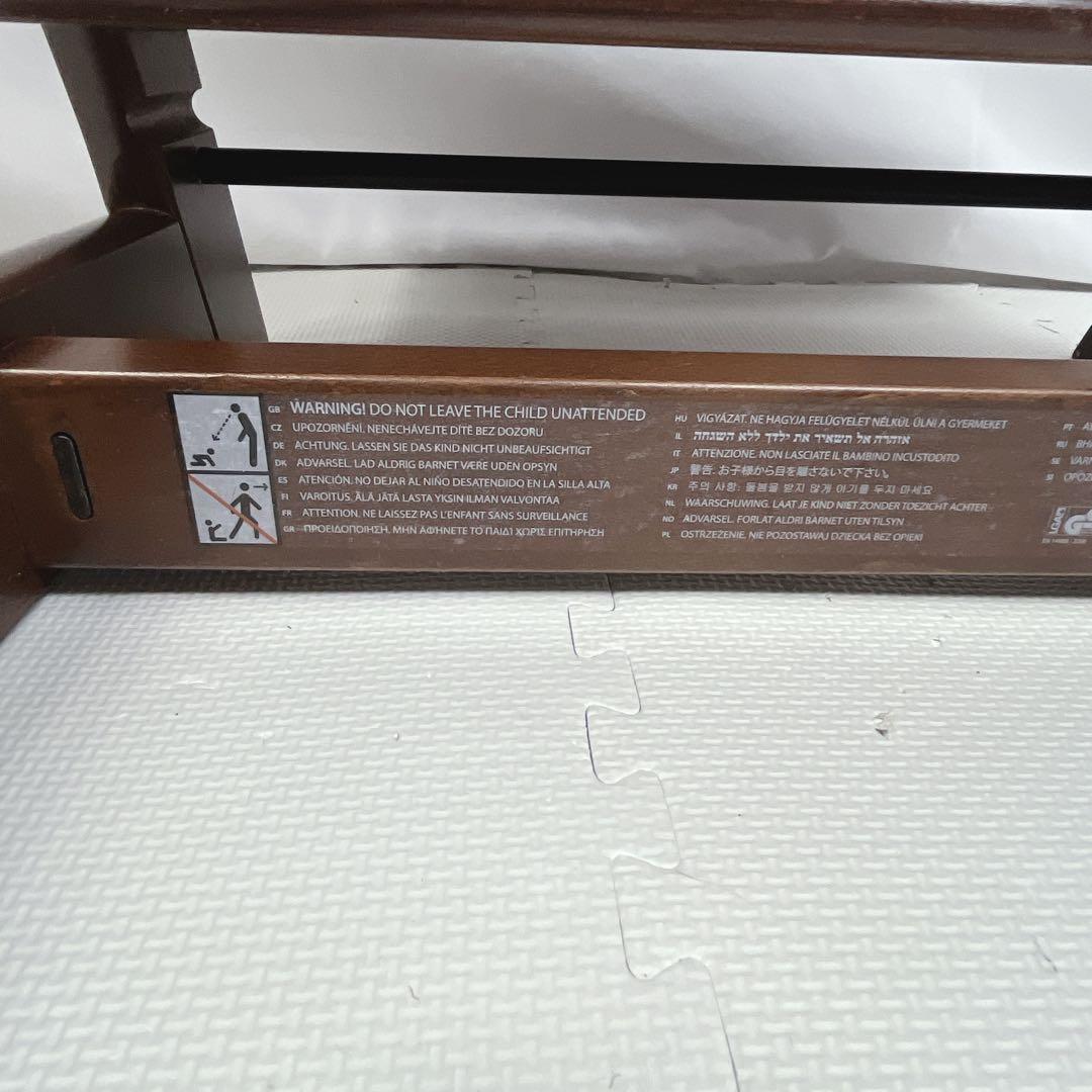 ストッケ トリップトラップ ベビーセット付 シリアル3 ブラウン