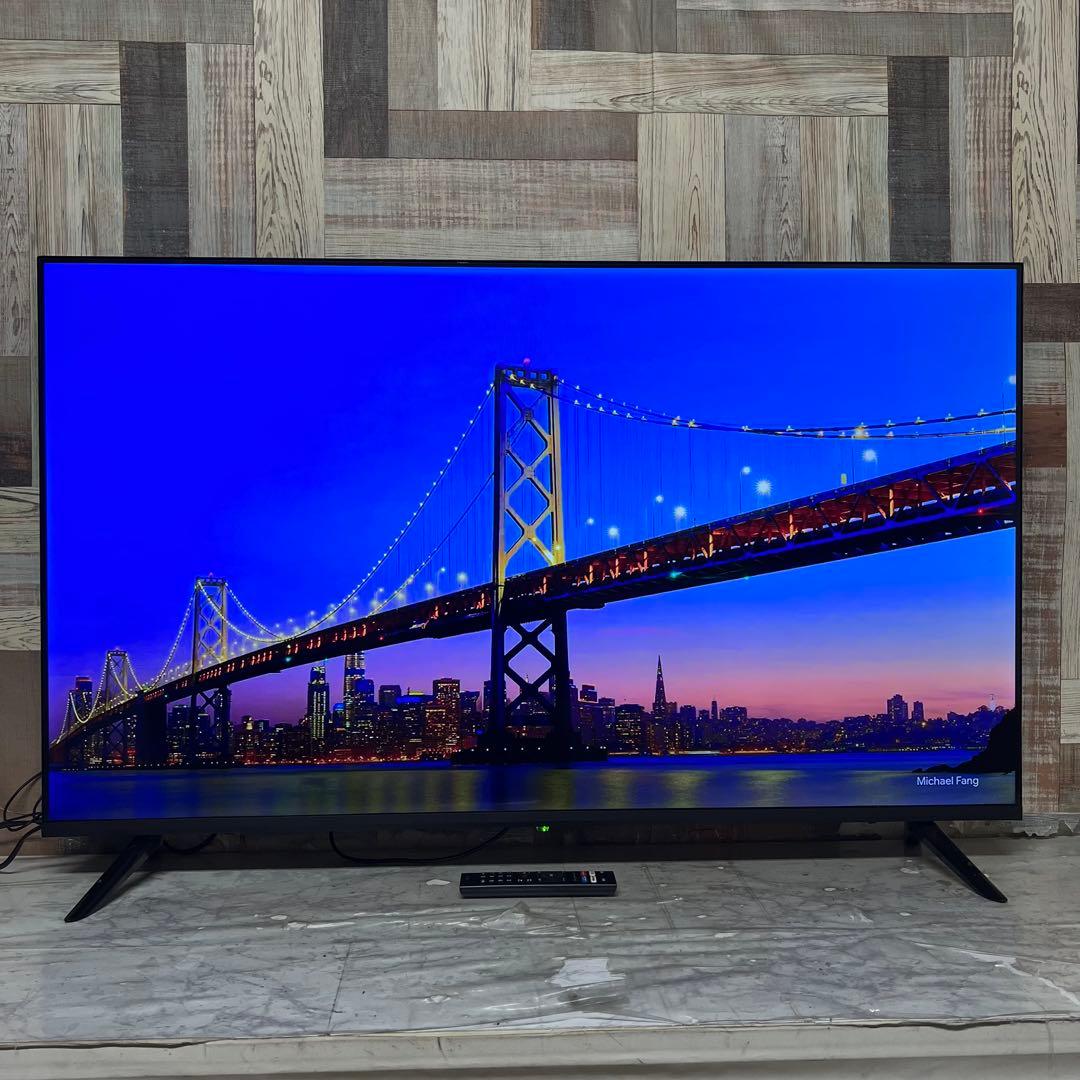 全国送料込❣️ASTEX チューナーレス4k50型Android TV新品リモコン