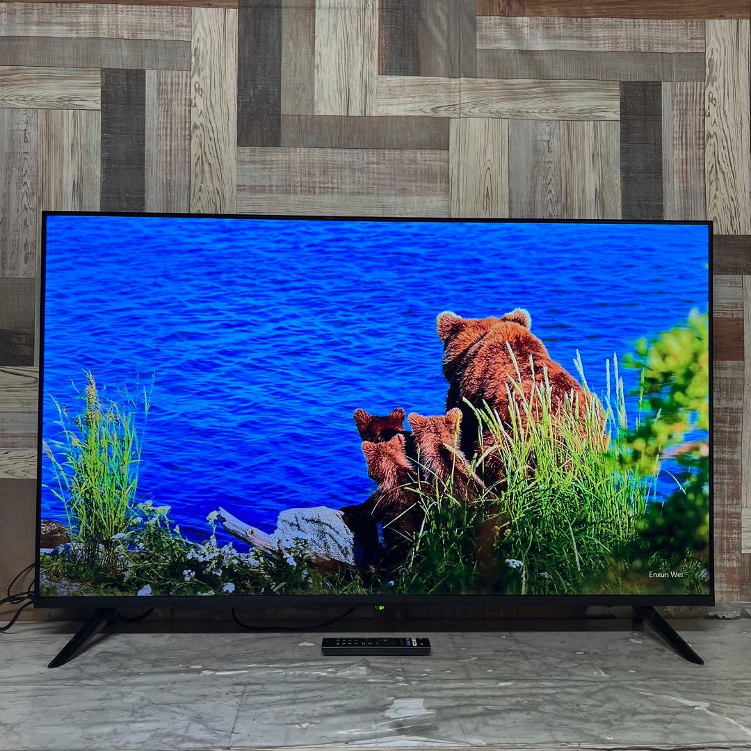 全国送料込❣️ASTEX チューナーレス4k50型Android TV新品リモコン