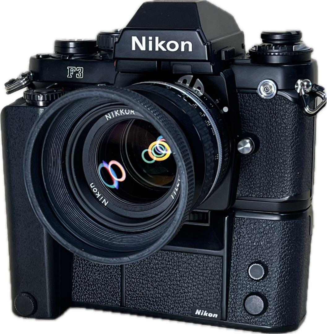 Nikon F3アイレベル+MD-4+NIKKOR 50mm 1:1.4