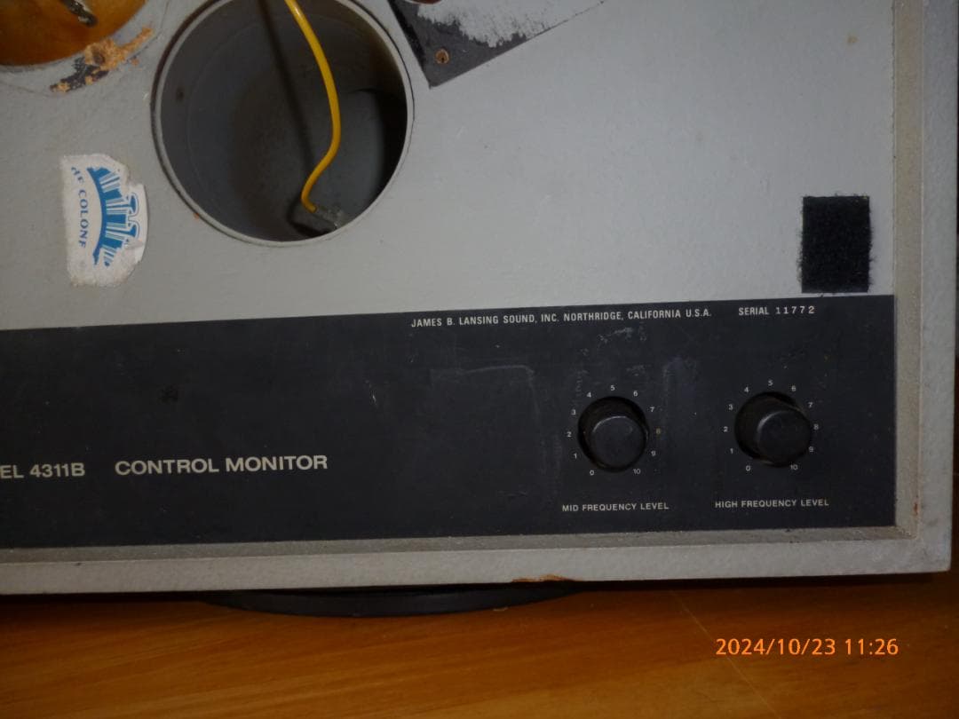 ①JBL4311B　11481・11772 エンクロージャー