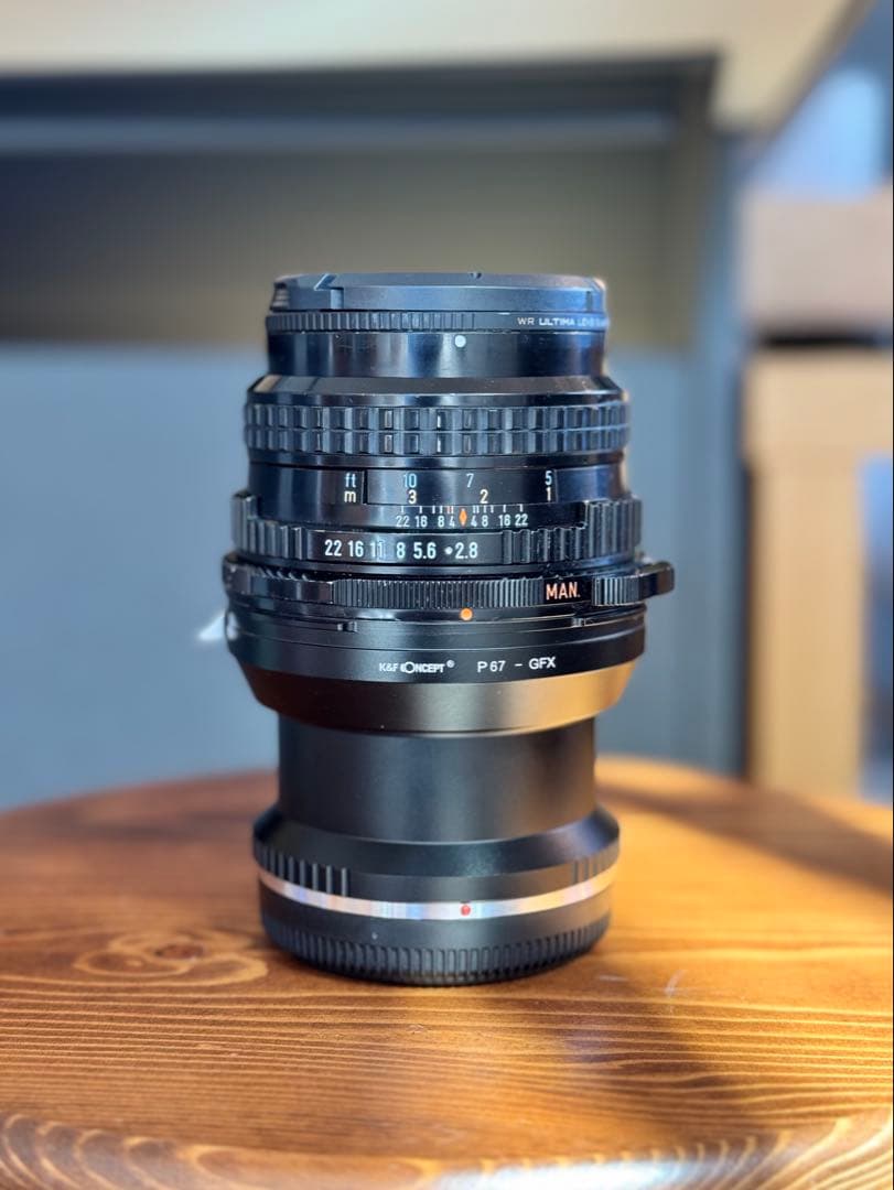 PENTAX smc 67 90mm F2.8＋GFXアダプター