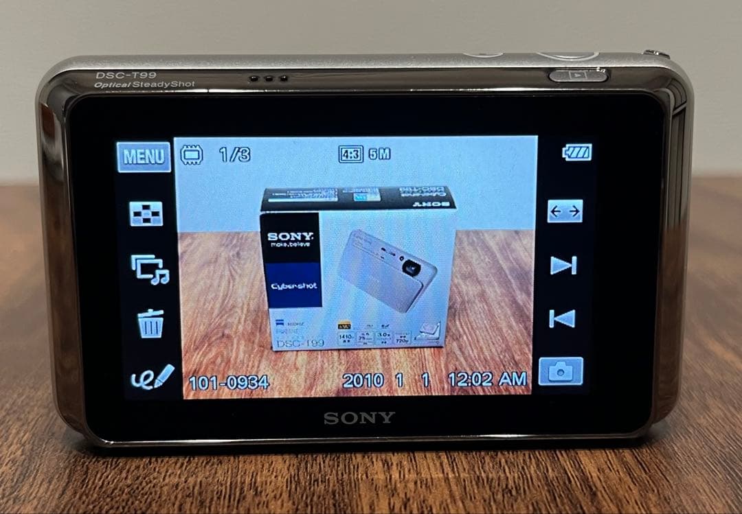 【動作確認済】SONYCybershotDSC-T99 コンパクトデジタルカメラ