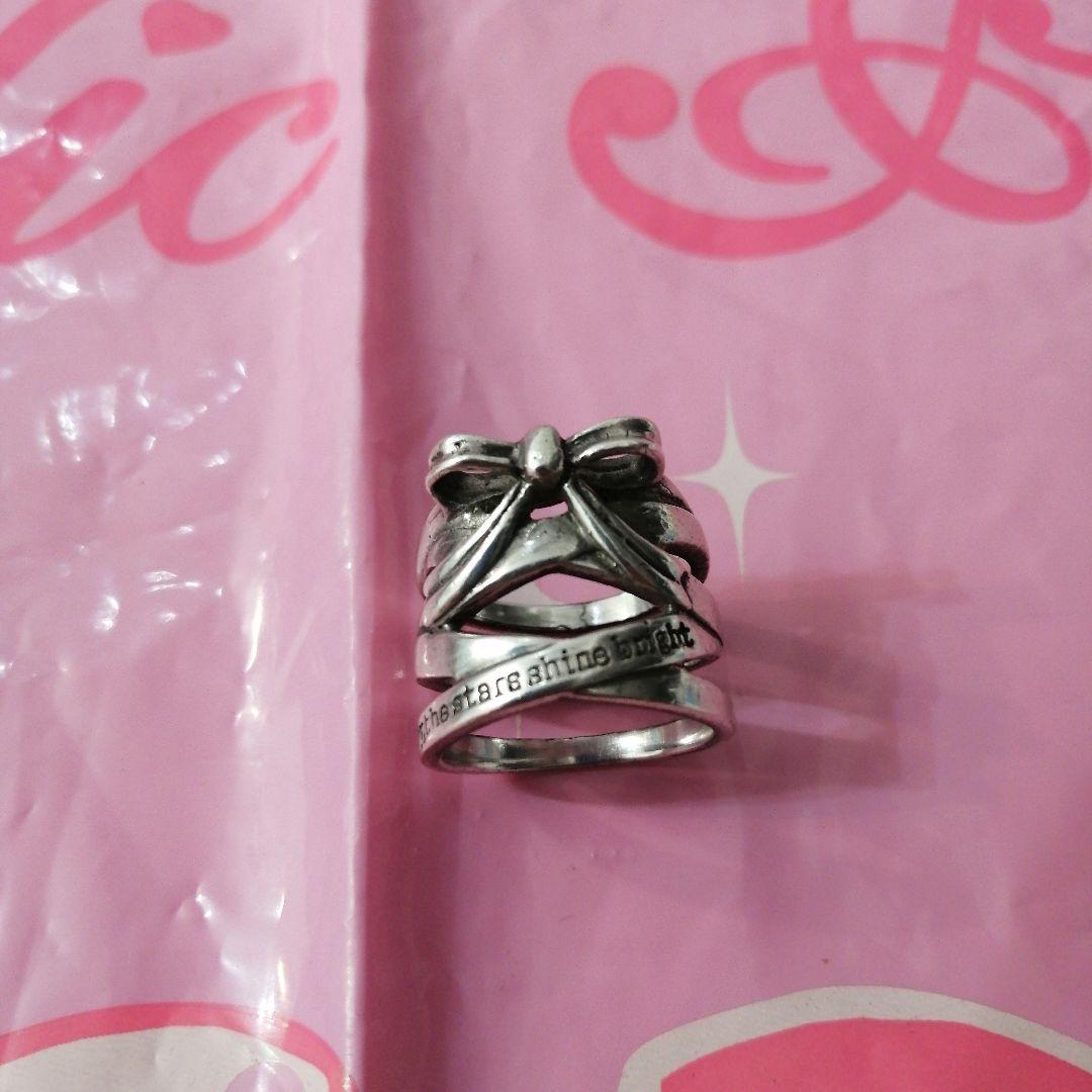 BABY,THE STARS SHINE BRIGHT　レースアップリボンリング