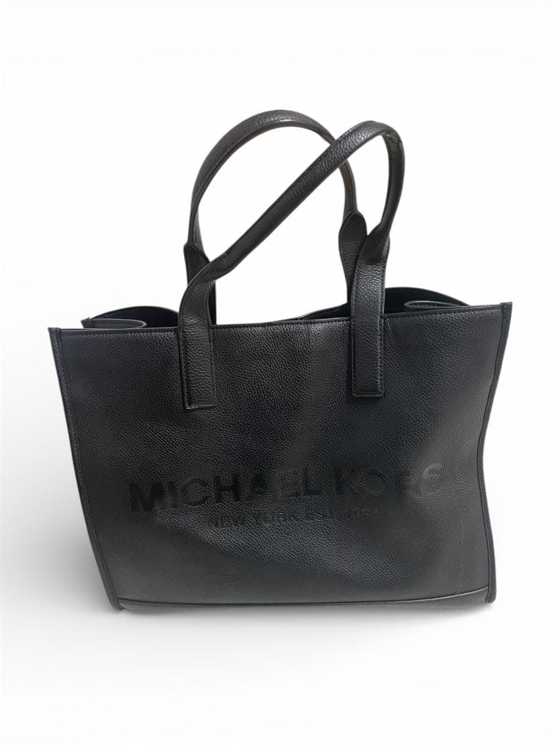 MICHAEL KORS COOPER エンボスロゴ ペブルレザー トート