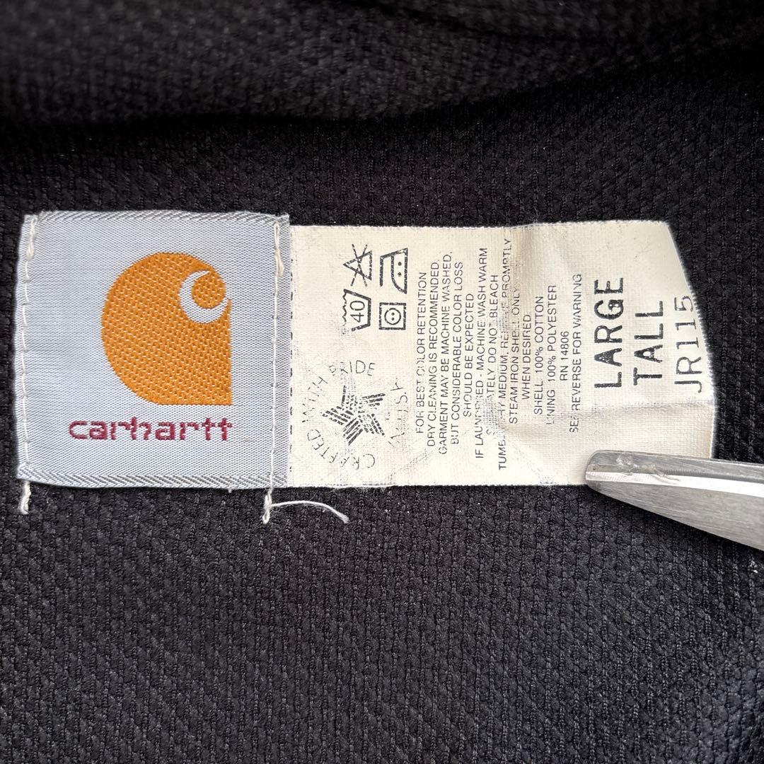 希少 80s 90s 星タグ Carhartt アクティブジャケット ブラック