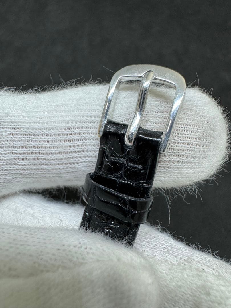 WALTHAM ウォルサム 手巻き プラチナ腕時計 レクタンギュラーケース