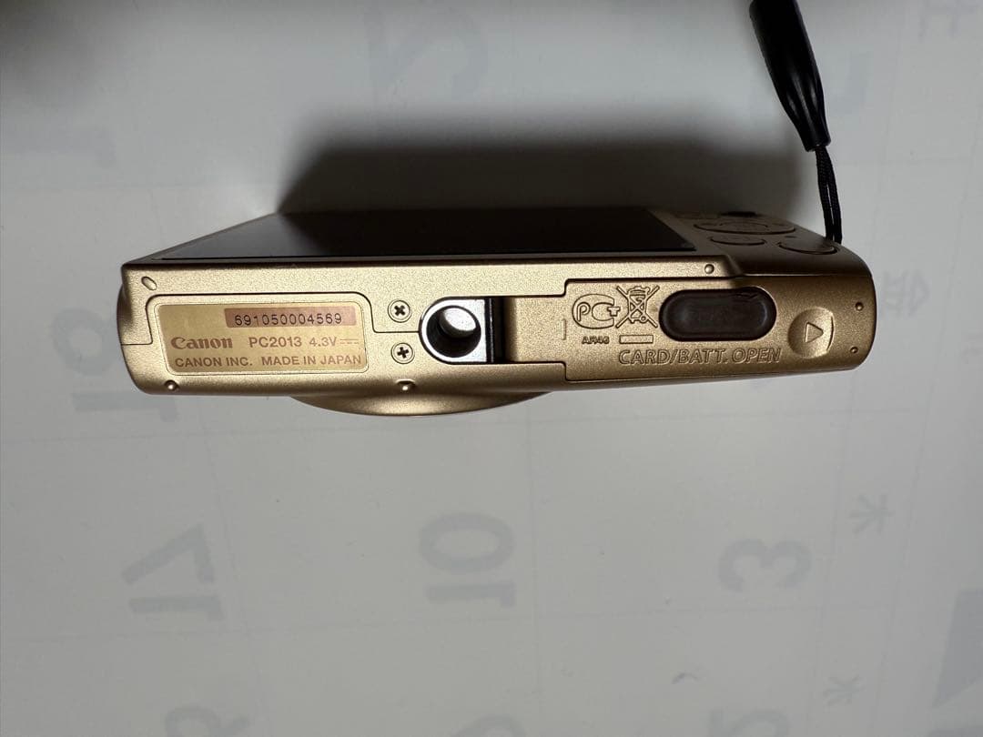 Canon IXY 620F ゴールド