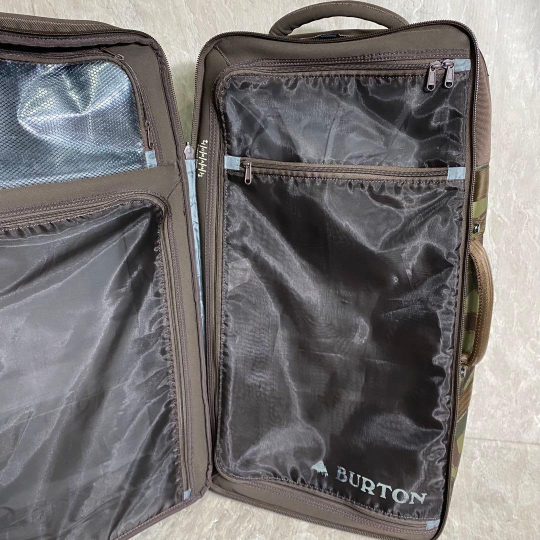 Burton キャリーバッグ カモフラージュ キャリーケース 大容量