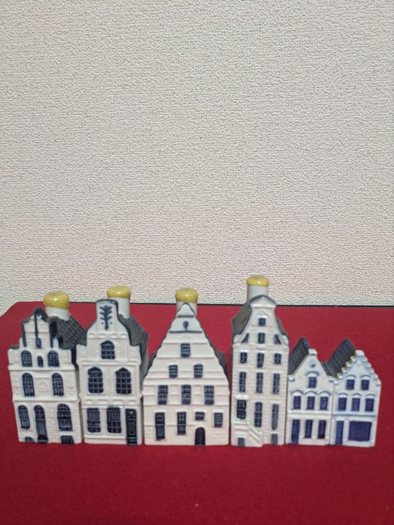 KLMオランダ航空　デルフトブルーハウス 等6点　ビジネスクラス搭乗記念品