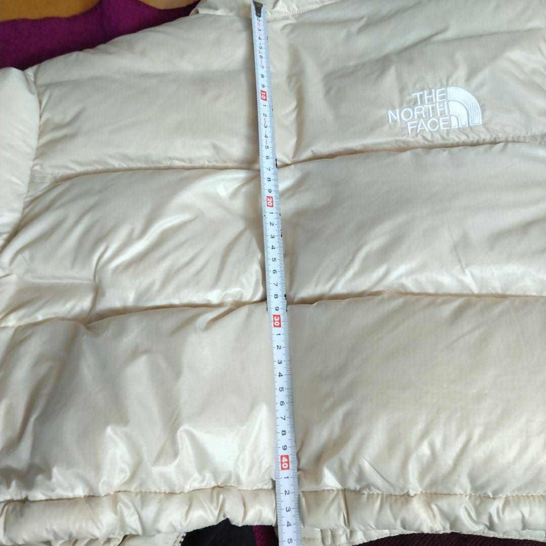 THE NORTH FACE ベージュホワイト ダウン
