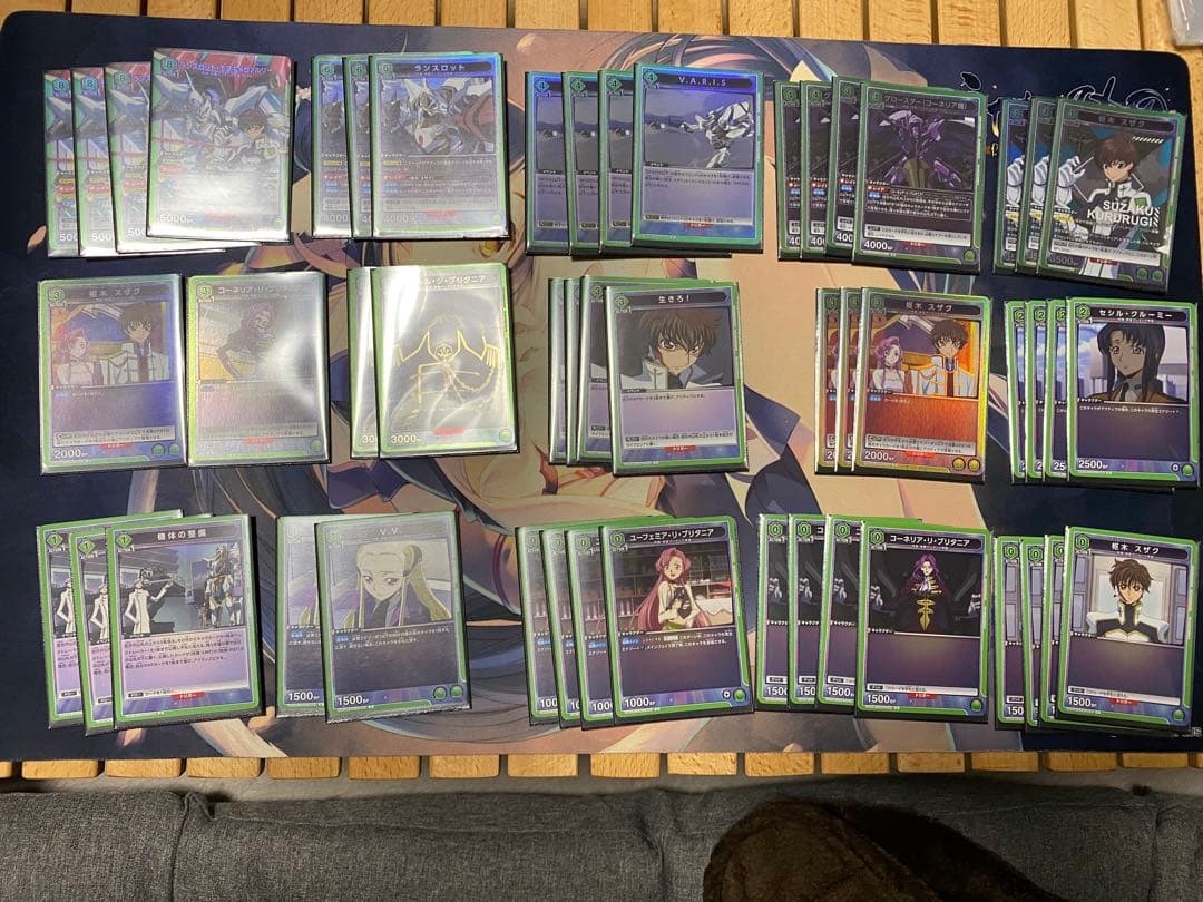 ユニオンアリーナ　コードギアス　ランスロットデッキ+調整パーツ