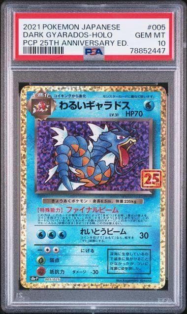PSA10 わるいギャラドス プロモカードパック 25th