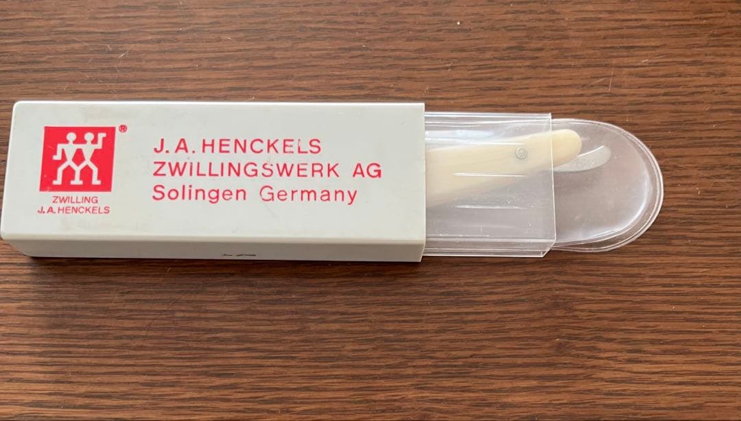 ヘンケルス Friodur 70 1/2 カミソリ Zwilling 直刃剃刃