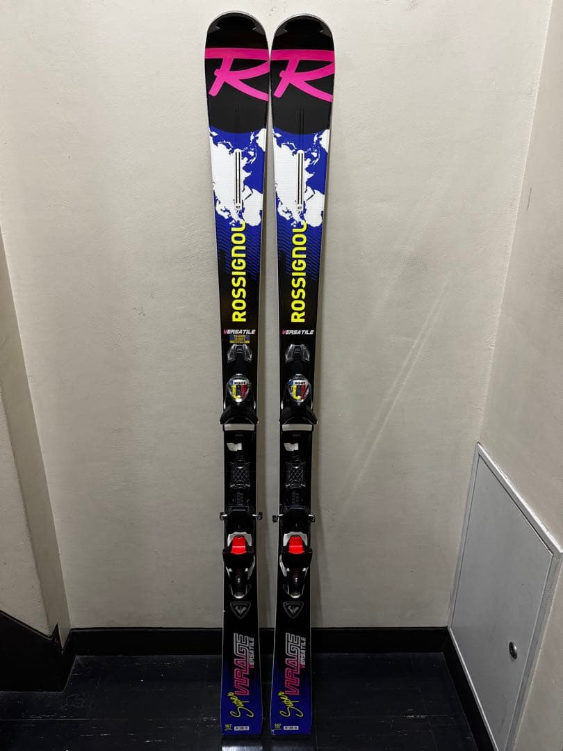 ROSSIGNOL VERSATILE 167cm スキー ビンディング付き