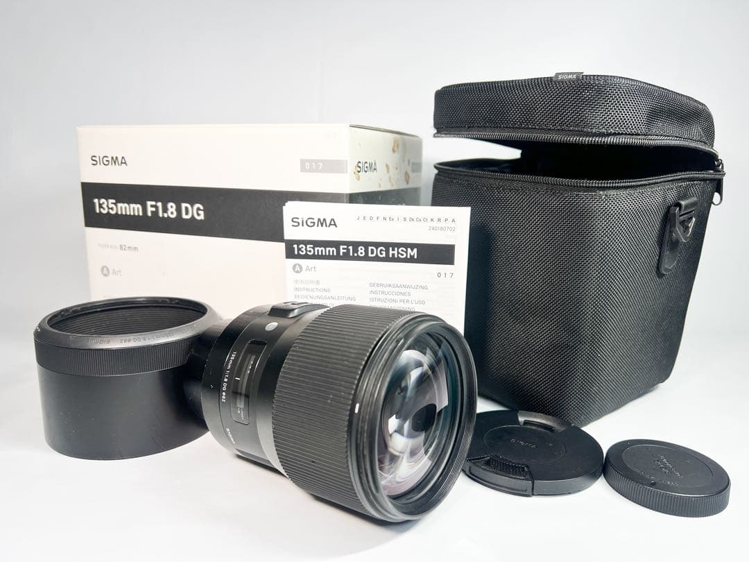 SIGMA 135mm F1.8 DG HSM SONY　Eマウント用　レンズ