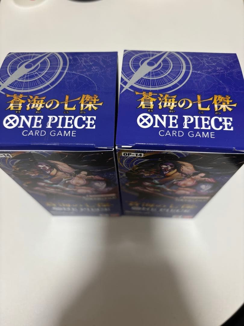 ONE PIECE 蒼海の七傑☆2BOX分48パック 新品未開封　未サーチ
